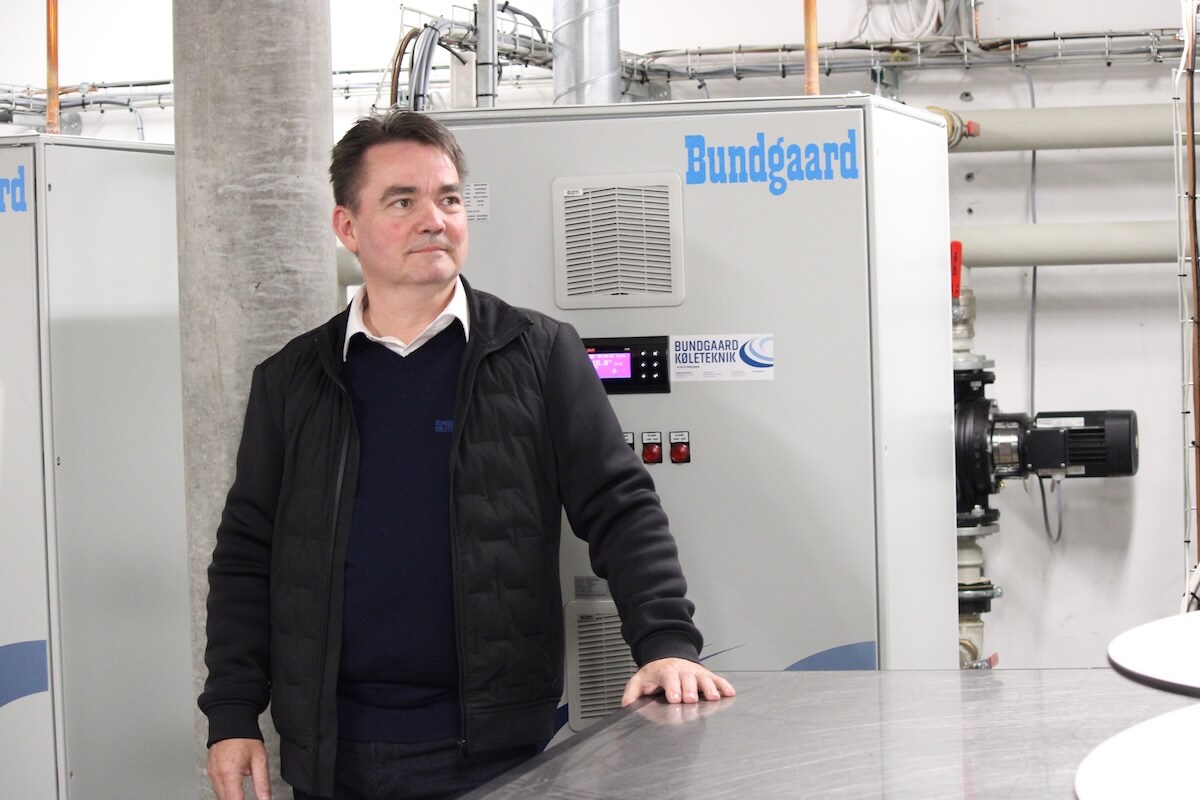Bundgaard Køleteknik direktør besøger kunde